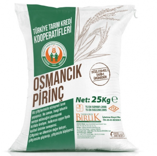 Tarım Kredi Birlik Osmancık Pirinç 25 kg Bakliyat kullananlar yorumlar